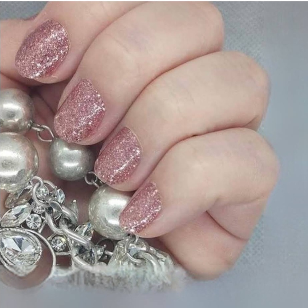 *Retired* Color Street: Belize Bellini | Pink Glitter Party Barbie Pastel Spring - Picture 6 of 12